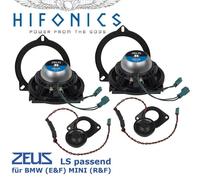 Sistema de altavoces Hifonics ZSB-4.2C 10 cm (4") compatible con BMW Serie 3 ...