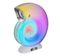 Altavoz inalámbrico, altavoz | Altavoz de escritorio con luz nocturna - Altavoz Conch creativo, caja armónica, reproductor de música para uso en interiores y exteriores