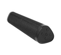 Altavoz Inalámbrico Barra de Sonido Subwoofer Estéreo Envolvente Tecnología Avanzada Batería de Larga Duración Negro para el Hogar, Aviso de Voz, Función de Llamada ABS, Tela