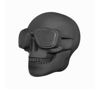 Altavoz inalámbrico Bluetooth portátil con forma de calavera de esqueleto, ideal para Halloween.