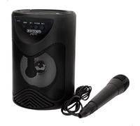 Altavoz inalámbrico con micrófono y luces ø12x18 cm bontempi