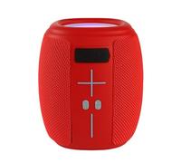 Altavoz inalámbrico con sonido estéreo con iluminación RGB | Altavoz impermeable al aire libre a prueba de caídas - Para el hogar, oficina, camping, viajes, fiestas, pesca, senderismo, cumpleaños