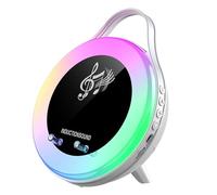 Altavoz inalámbrico de inducción, soporte de teléfono portátil de carga rápida - altavoz de escritorio para reproductor de música | Para, oficina, apartamento, residencia de estudiantes, viajes