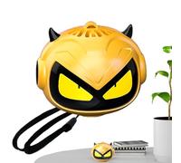 Altavoz inalámbrico genérico, lindo pequeño devil estéreo, Tiny portátil Speaker, Wireless Subwoofer, ideal para el hogar, espectador, exterior, viajes, diseño compacto, claro y potente