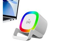 Altavoz inalámbrico genérico - Music Player with Wireless Charging Station | Portable Travel Desktop Speaker for Home, Office, Bedroom, Living Room, Study, Kitchen, Dorm, Bedside, Nightstand, Workshop