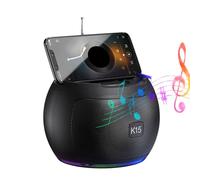 Altavoz Inalámbrico Portátil - Altavoz De Audio Inalámbrico con Entrada para Tarjeta - de Audio con Radio,para Exteriores Fiesta Reunión Actuación Oficina Patio Jardín Trasero Estudio