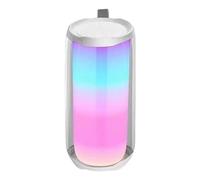 Altavoz inalámbrico portátil, altavoz de subwoofer con iluminación colorida | Boombox de audio, altavoz familiar de canción K, caja de sonido para sala de estar, dormitorio