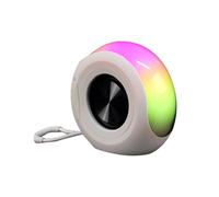 Altavoz inalámbrico portátil, pequeño reproductor de audio , luz ambiental integrada, compacto para dormir, cocina, playa, viaje, gimnasio, senderismo, picnic, camping, dormitorio, cuarto de