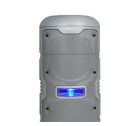 Altavoz infiniton k-50 3600mah 50w bluetooth con micrófono+mando a distancia blanco 43x18,6x18,6 cm