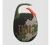 JBL Clip 5, Altavoz inalámbrico portátil con Bluetooth, resistente al agua y al polvo IP67, hasta 12h de reproducción y más con Playtime Boost activado, camuflaje