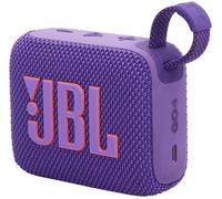 JBL GO 4, Altavoz inalámbrico portátil con Bluetooth, resistente al agua y al polvo IP67, hasta 7h de reproducción más 2h extra con Playtime Boost, morado