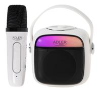 Altavoz karaoke Adler Bluetooth microfono portatil AD 1199 W
