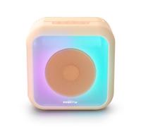 Altavoz Karaoke Cube 30W 2 Micrófonos Inalámbricos Bluetooth 5.0 Luces LED TWS