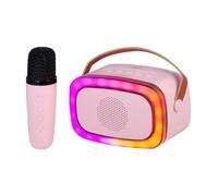 Altavoz Karaoke Portatil Bluetooth Klack BT-K8 - Sonido y diversión, Rosa
