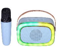 altavoz karaoke trevi xr 8a01 miniparty spkr+aw blue