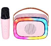 altavoz karaoke trevi xr 8a01 miniparty spkr+aw pink