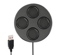 Altavoz Magnético | De Audio USB con Cable con Alto Volumen Y Bajo Profundo | Dispositivo De Sonido Portátil para Carrito De Golf Desktop Patquet Tablet TV Party TV Travel Home Workplace Game