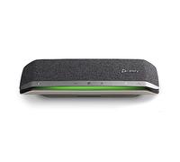 Altavoz manos libres inteligente Poly Sync 40 - Espacios de trabajo flexibles, Se conecta a PC mediante un cable USB-A o USB-C y a teléfonos inteligentes a través de Bluetooth - Funciona: Teams y Zoom