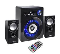 Audiocore Altavoces portátiles AC910 Bluetooth 2.1 Altavoz FM Radio, Entrada de Tarjeta TF, AUX, alimentación USB