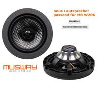 Altavoz coaxial Musway CSM206X compatible con Mercedes Clase C W206 Sedán