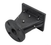Altavoz para Horn Line Array Guía de onda para mezclador de audio Pro Home Theater Negro Plástico Tweeter Driver Mount Accesorio 87x109x111mm