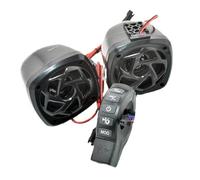 Altavoz para Moto | Reproductor de Audio para Manillar de Moto - Accesorios de Audio Versátiles para Adolescentes, Familias y Amigos - Escucha Musical al Aire Libre