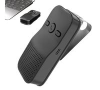 Altavoz Para Teléfono Móvil, Altavoz Inalámbrico Para Coche | Altavoz Manos Libres Para Coche Inalámbrico 5.4 Con Clip, Audio Multifuncional Para Automóvil, Teléfonos Con Altavoz Para Automóvil