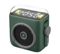 Altavoz pequeño y portátil,Reproductor de Música Magnético - Altavoz Ultraportable Con Clip Trasero,Para, Estudio, Coche, Pícnic, Fiestas, Viajes, Fitness, Entrenamiento