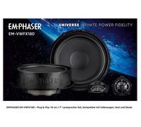 Altavoz Plug & Play EMPHASER EM-VWFX180 compatible con VW Atlas 2020 ->