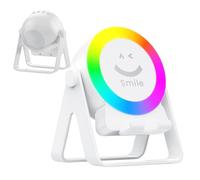 Altavoz por Inducción Inalámbrico Soporte de Altavoz Telefónico Doméstico | Dispositivo 4 en 1 Giratorio para Música con Luz RGB para Tiendas Minoristas, Usuarios Tecnológicos y Salas de Conferencia