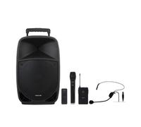 Altavoz portable con bluetooth fonestar malibu-312/ 250w