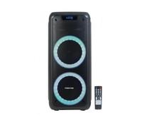 Fonestar Party-Duo Altavoz Portátil Bluetooth con Karaoke Negro