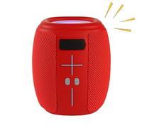 Altavoz portátil - Altavoces inalámbricos con luz, sonido estéreo impermeable, altavoz exterior, gran sonido inalámbrico, bajos profundos para el hogar, dormitorio, sala de estar, oficina, duerme