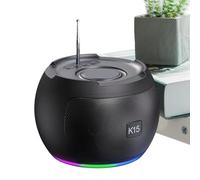 Altavoz Portátil - Altavoz de Radio FM con Ranura para Tarjeta - Audio con Entrada para Tarjeta,para Fiestas al Aire Libre Reuniones Hogar Música Oficina Patio y Jardín