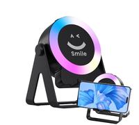 Altavoz portátil, altavoz impermeable con soporte para teléfono, dispositivos tecnológicos de detección inteligente, electrónica de sonido clara para baño, escuchar, cocina y cocinar