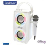 Altavoz portátil bluetooth® de moda + micrófono y efectos luminosos Lexibook IParty® 19,81x15,01x27,79 cm