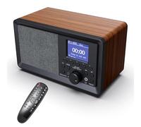 Altavoz Portátil Bluetooth Retro Radio FM Vintage,Poste de Radio Digital Portátil con Carga USB para,Radio Dab