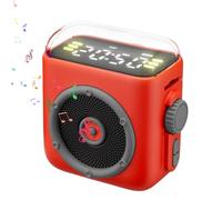 Altavoz Portátil | Caja De Sonido Magnético - Altavoz Ultra-Portátil Con Clip Trasero,Para Casa, Sala de Estudio, Picnic, Fiesta, Viajes, Playa, Fitness Y Entrenamiento