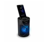 Altavoz portátil dunlop 10w bluetooth luz led negro 0 cm