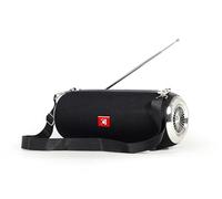 ALTAVOZ PORTATIL GEMBIRD SPK-BT-17 COM RADIO FM 2X5W RMS BLUETOOTH NEGRO
