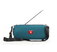 Altavoz Bluetooth portátil para Antena microSD, Ranura de Audio de 3,5 mm, Manos Libres, Color Azul Marino