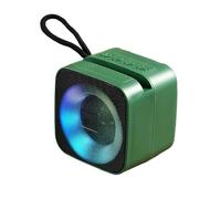 Altavoz portátil genérico, altavoz musical portátil inalámbrico con bajos profundos e iluminación LED, para salón, dormitorio y oficina, entretenimiento para