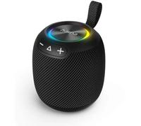 Hama | Altavoces inalámbricos Bluetooth (Altavoces portátiles con Bluetooth 5.0, 16W, 10H de música, IPX67, iluminación LED) Negro