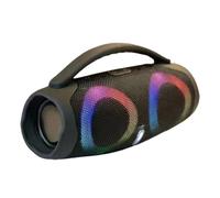 Altavoz portátil inalámbrico | Altavoz de 1200 mAh con Boombox de graves profundos, altavoces al aire libre con subwoofer, asa, RGB colorido, altavoz potente para exteriores