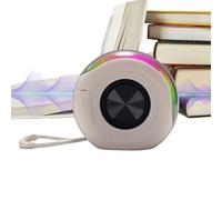 Altavoz Portátil Inalámbrico - Altavoz Inalámbrico, Audio Compacto Portátil | Altavoz Exterior Impermeable Con Bajo Rico, Micrófono Incorporado, Duración De La Batería Lu