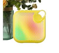 Altavoz Portátil Inalámbrico,Reproductor de Audio Pequeño | Rechargeable Wireless Speaker with RGB Light for Party Desktop Home Car Outdoors Shower