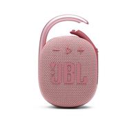 Altavoz inalámbrico - JBL Clip 4, 5 W, 10 horas, Bluetooth 5.1, IP67, Clip&Play, Rosa