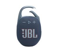 JBL Clip 5, Altavoz inalámbrico portátil con Bluetooth, resistente al agua y al polvo IP67, hasta 12h de reproducción y más con Playtime Boost activado, azul