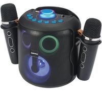 Altavoz portátil LED Bluetooth DW3008 de 15 W con 2 micrófonos - DAEWOO