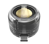 Altavoz portátil - Mini amplificador de 1 pulgada | Altavoz inalámbrico PP - Amplificador de audio transparente con ganancia de volumen 5 veces mayor para acampar en casa, ciclis